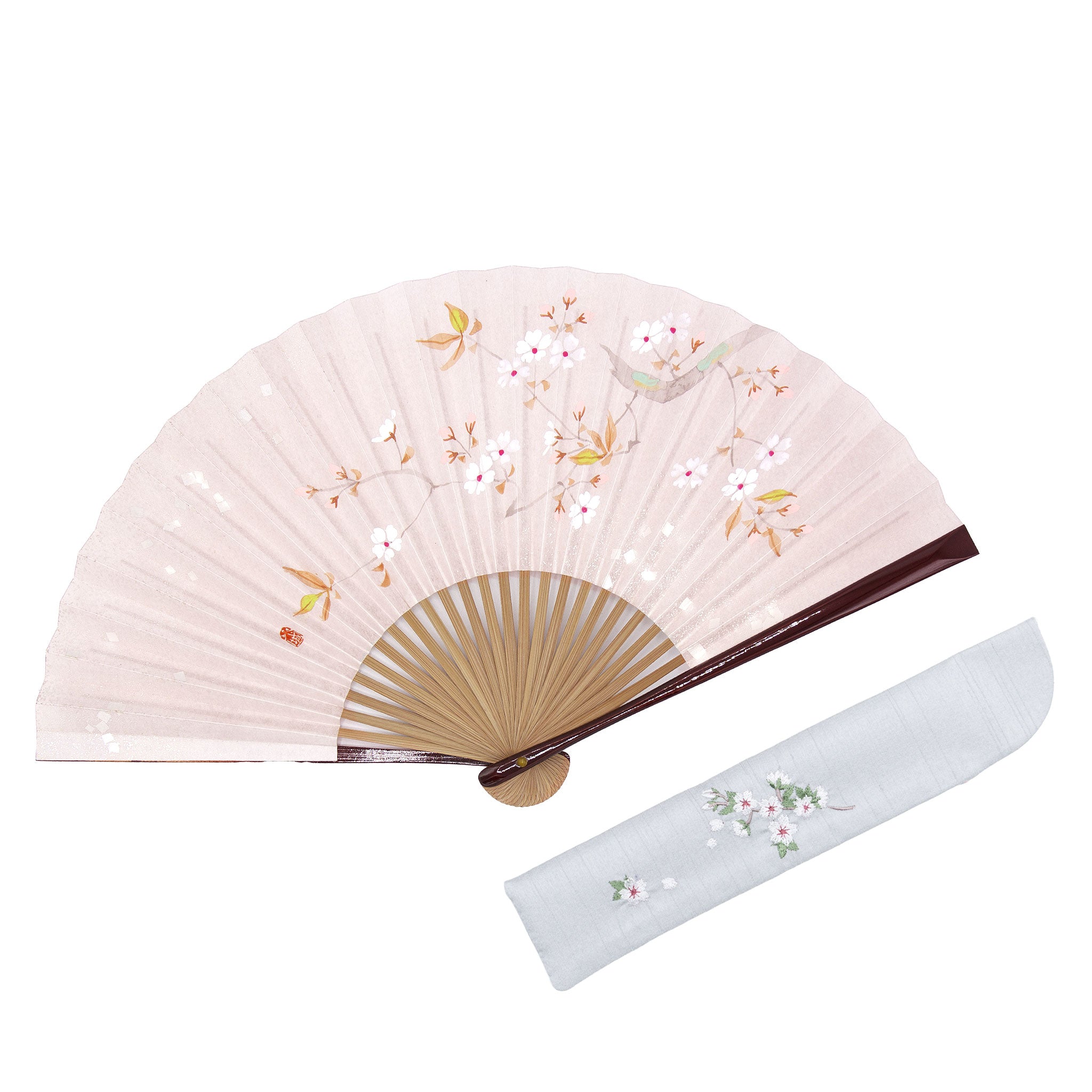 扇子 京詩 扇子セット 桜