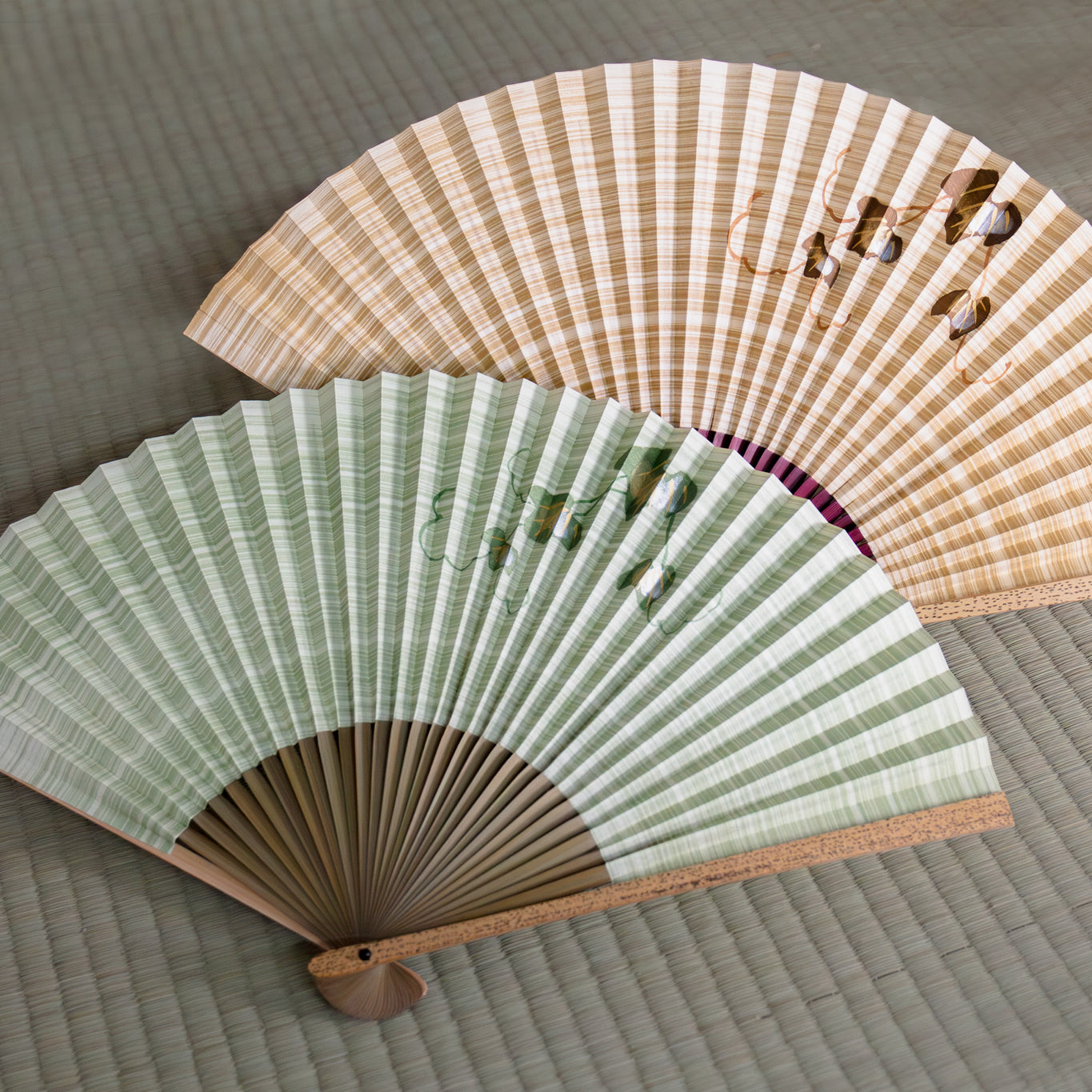 扇子 親ゴマ蔦 イメージ画像