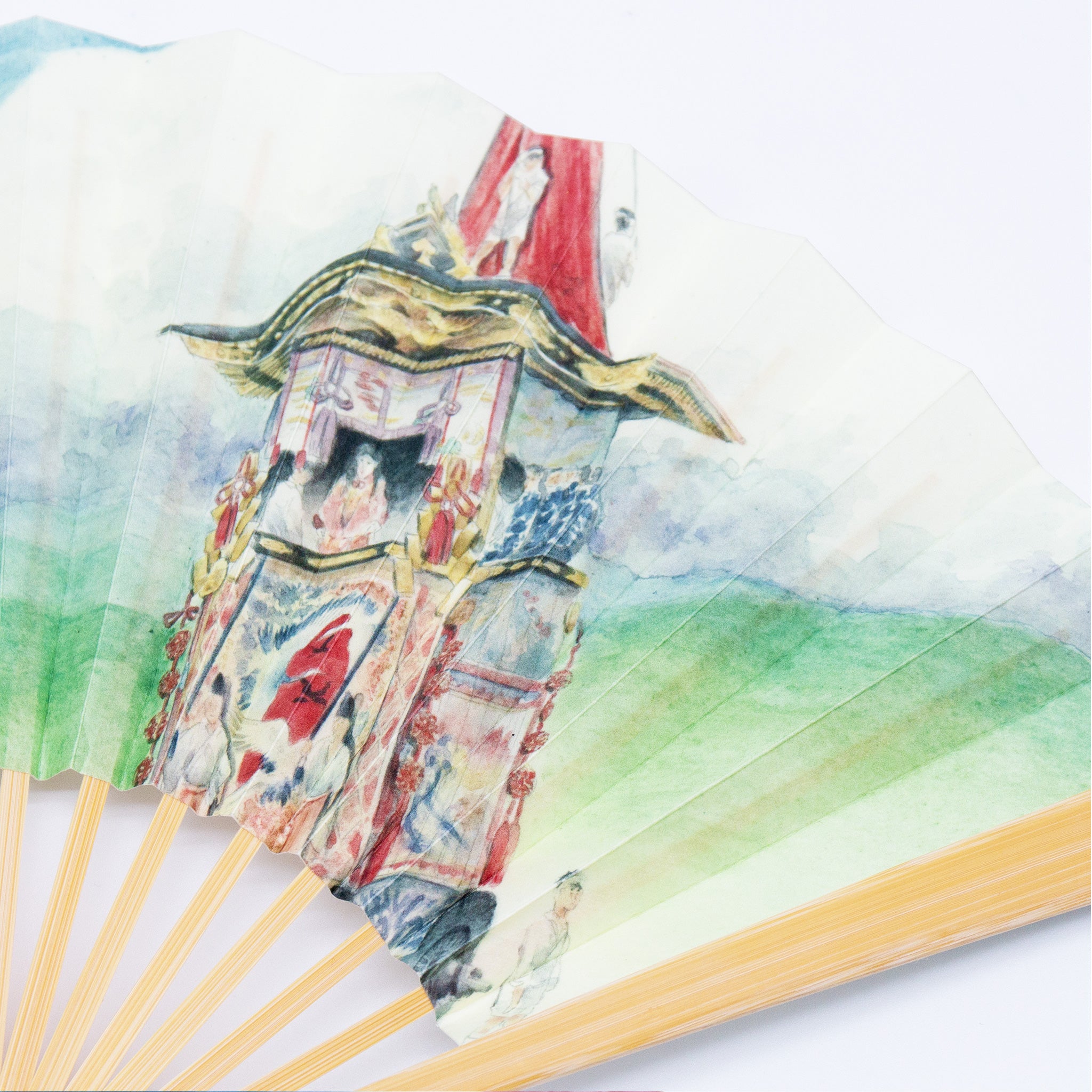 祇園祭 蝉時雨 扇子 – 白竹堂オンラインショップ