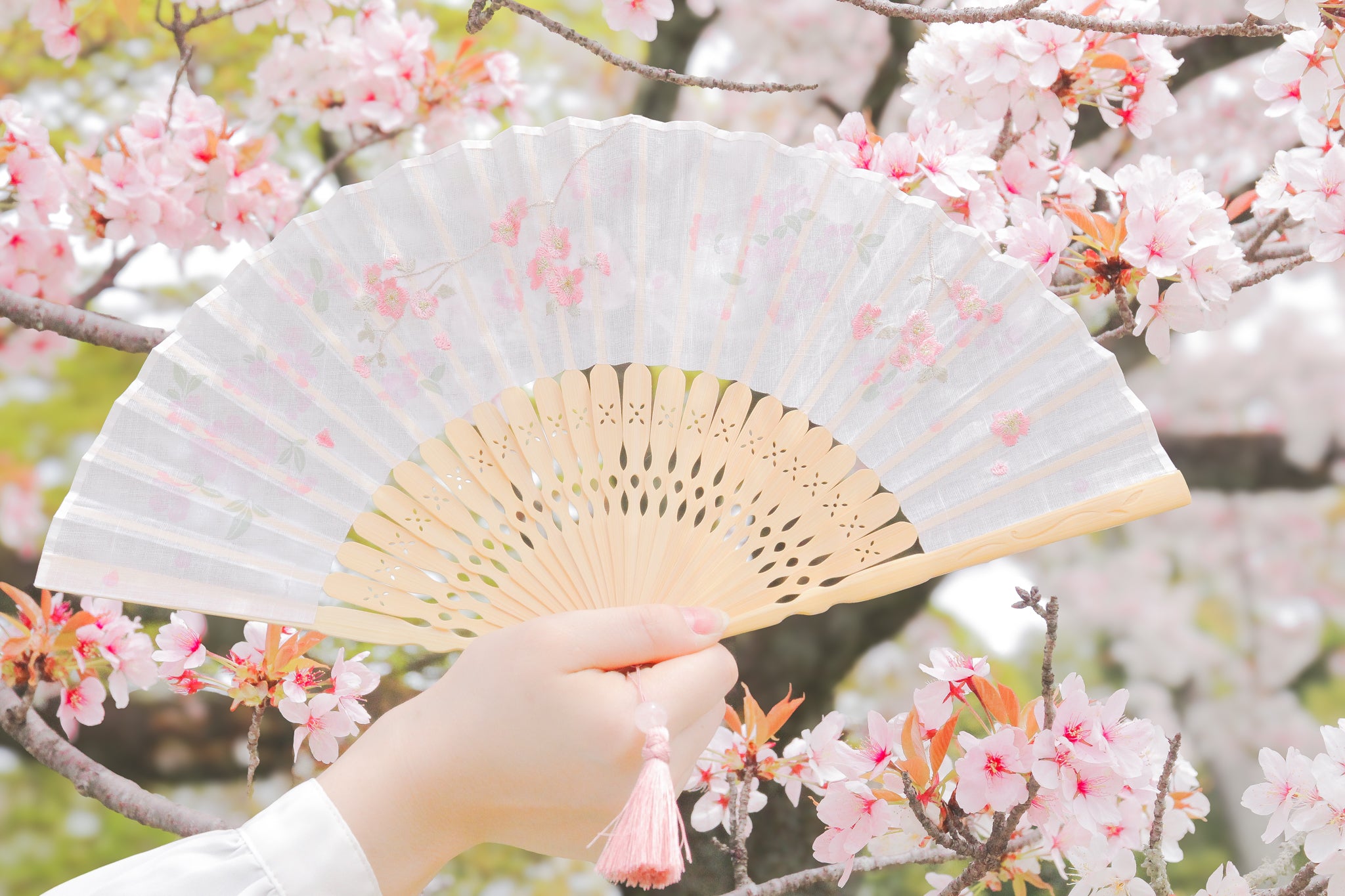 hanaさん専用 ハンドメイド商品 春菜 扇子セット（全4種類） – 白竹堂オンラインショップ