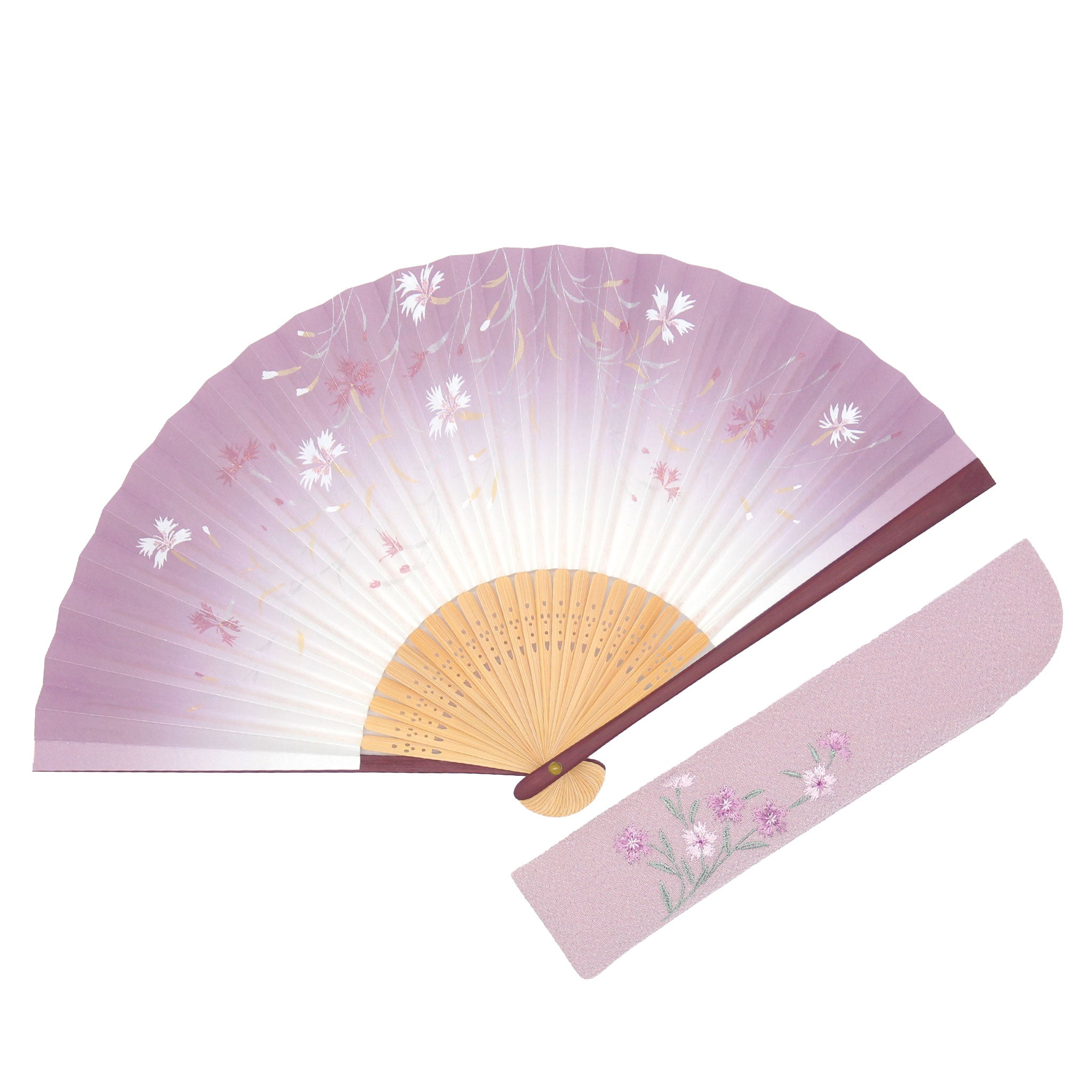 恋撫子 扇子セット（全3種類） – 白竹堂オンラインショップ