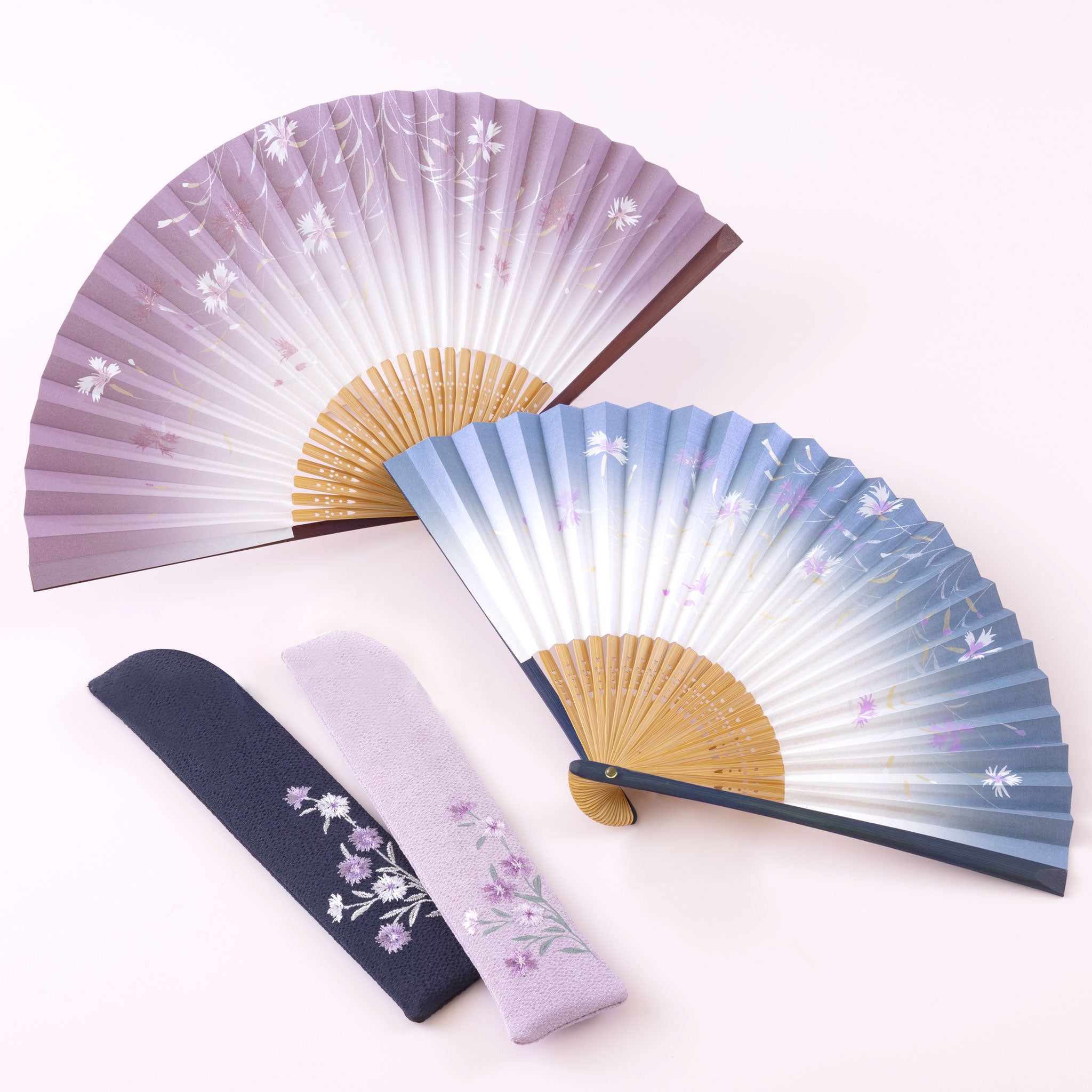 恋撫子 扇子セット（全3種類） – 白竹堂オンラインショップ