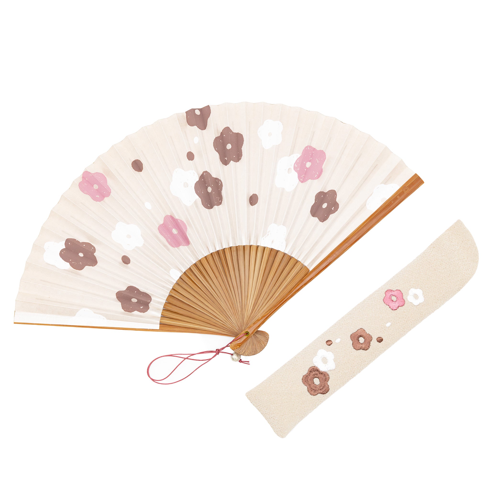 布団セット 花柄・扇子柄 綿素材 Wpc. 扇子 レディースかわいい Wpc