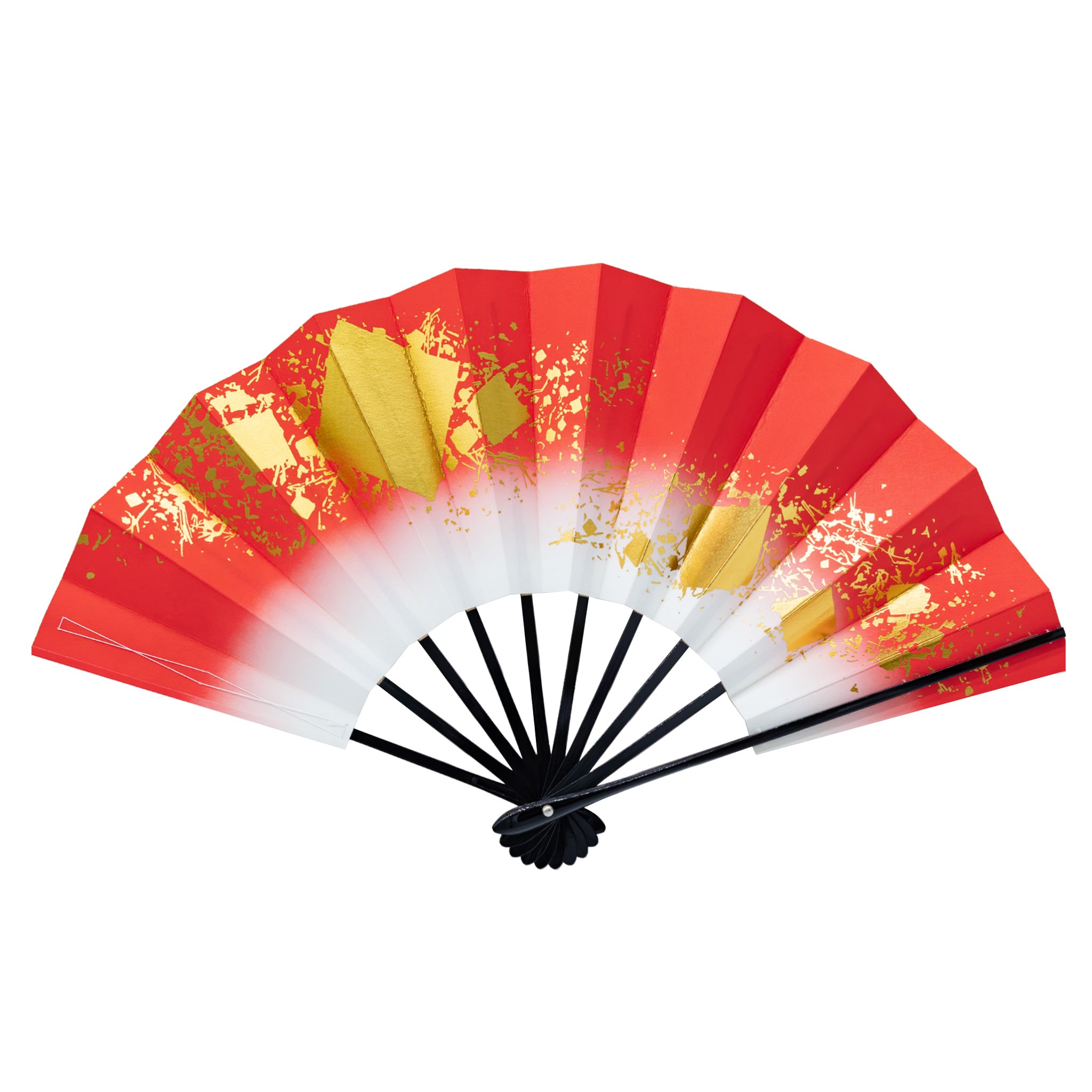 舞扇子 色紙ちらし 黒塗（全4種類） – 白竹堂オンラインショップ
