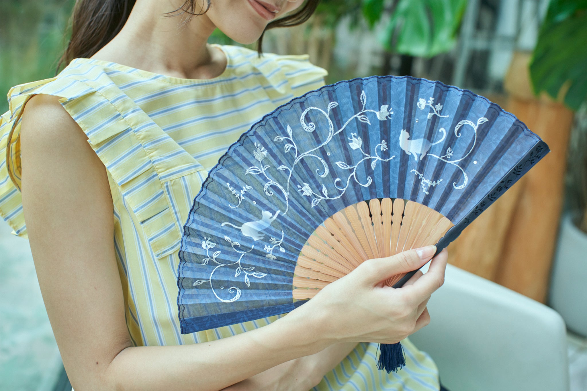 ミネット 扇子セット（全3種類） – 白竹堂オンラインショップ