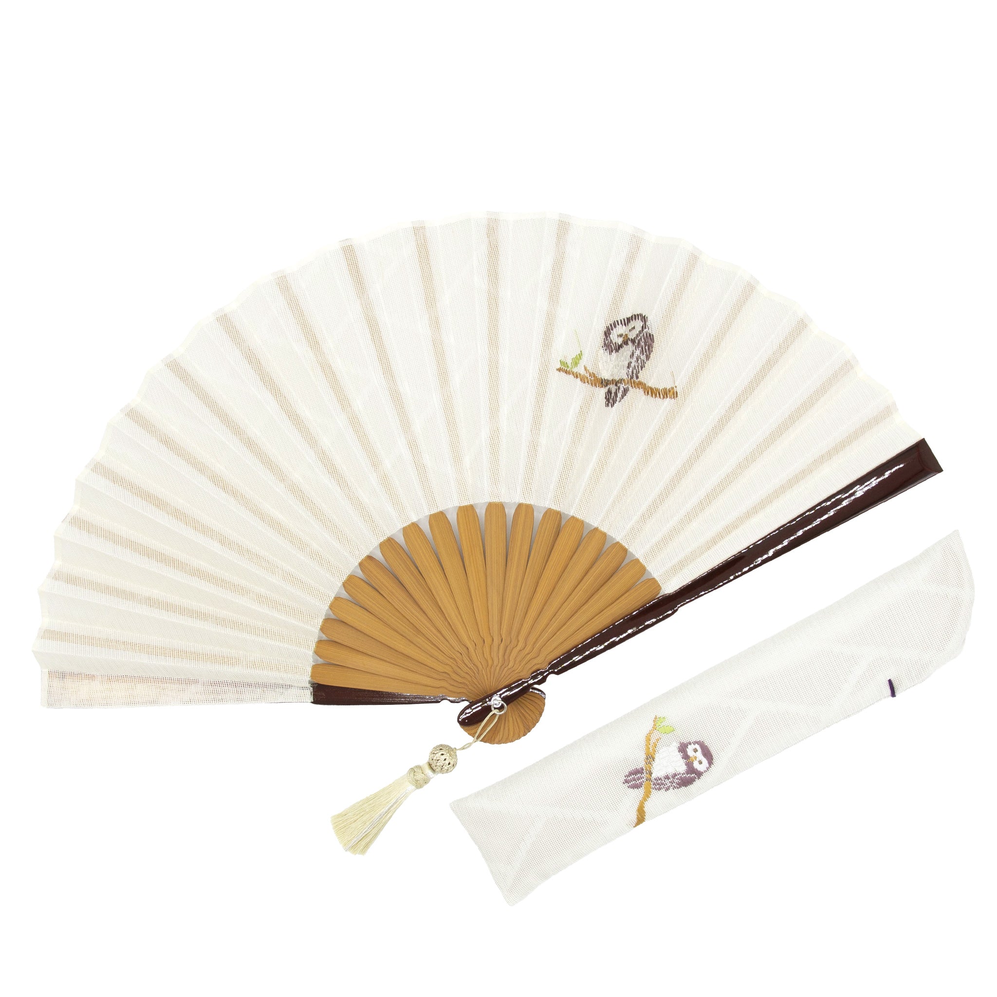 (815)舞扇　3本セット　白　クリーム色　ラメ　金　煤竹 815)舞扇 3本セット 白 クリーム色 ラメ 金 煤竹 - メルカリ