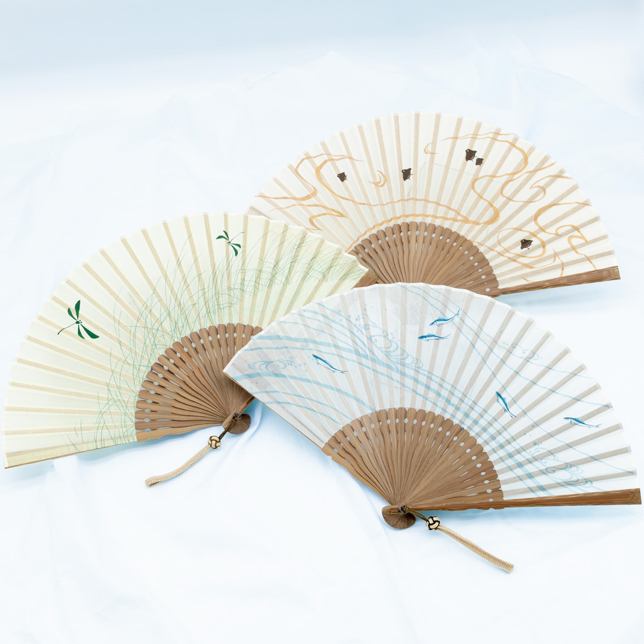 青風 扇子セット（全3種類） – 白竹堂オンラインショップ