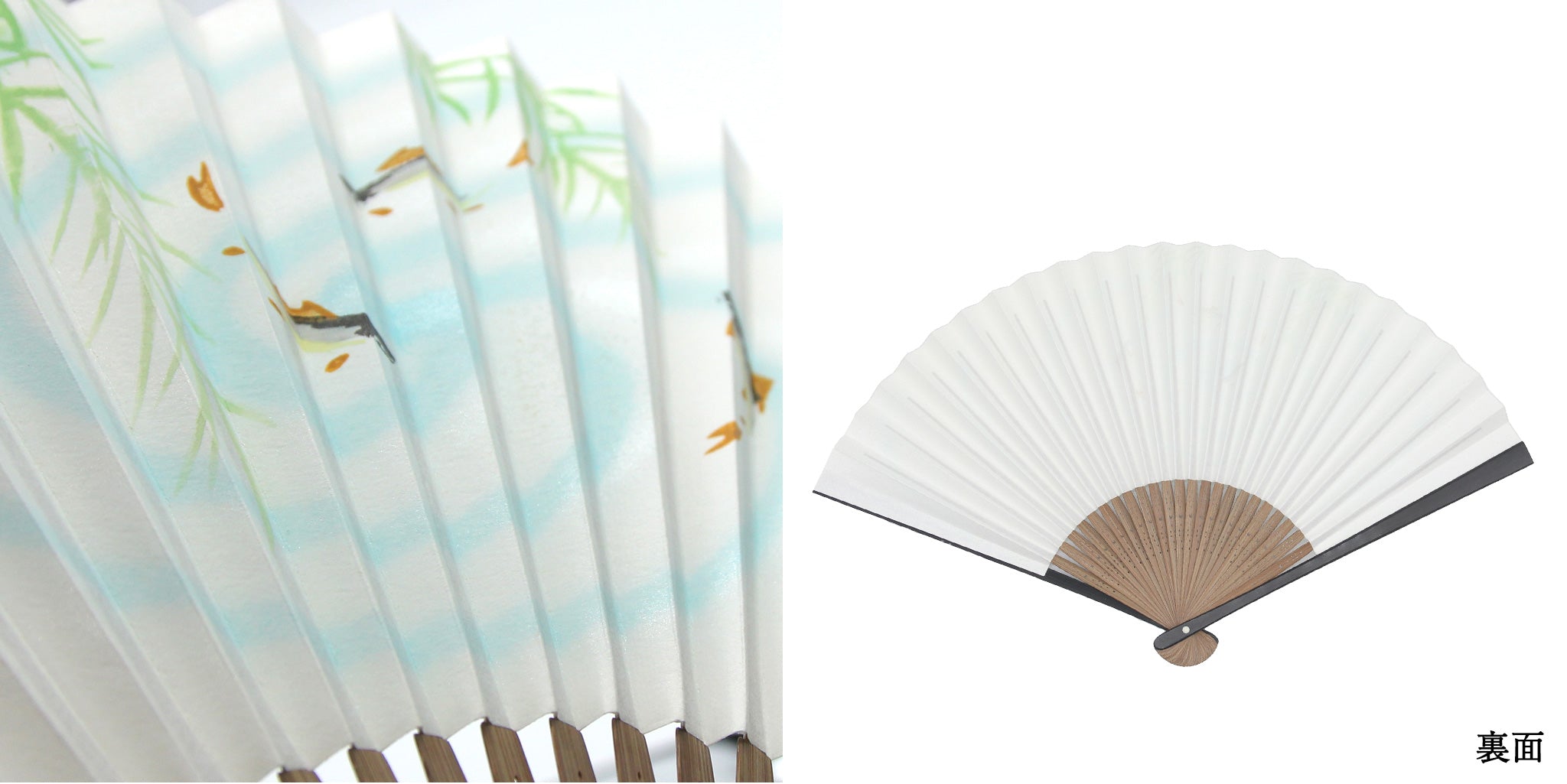 清流 鮎 扇子 単品 – 白竹堂オンラインショップ