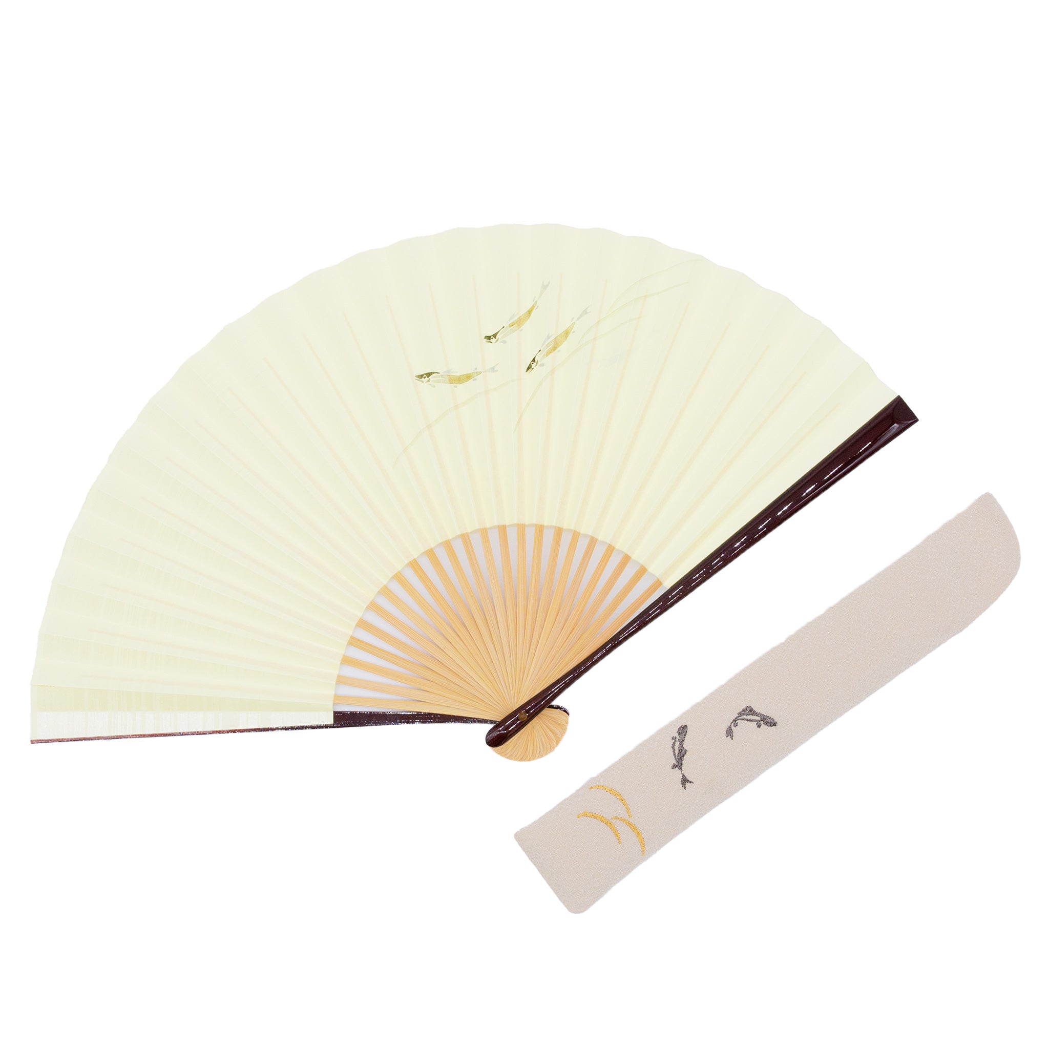 栞 扇子セット（全3種類） – 白竹堂オンラインショップ